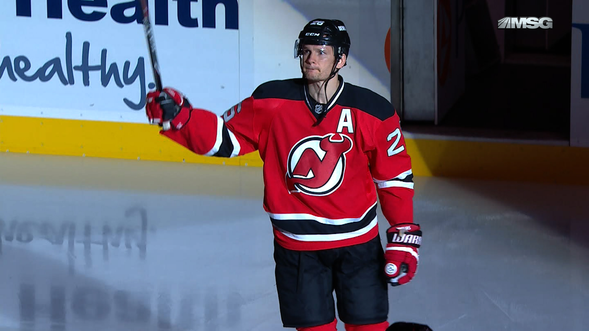 Devils Introduced at Home Opener (10/18)