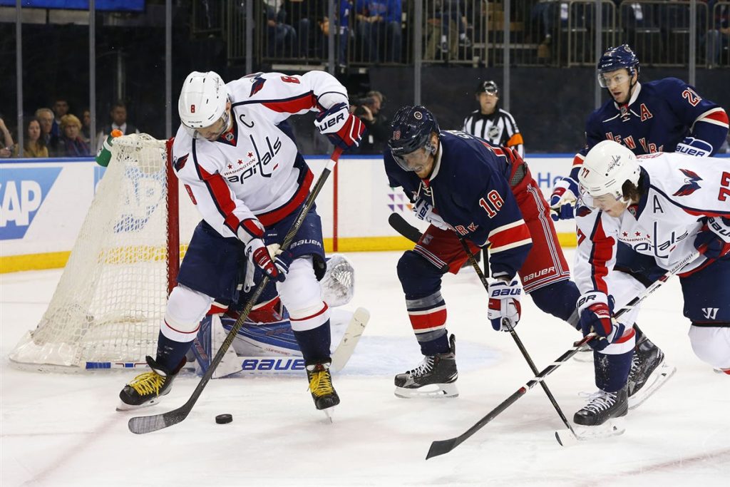 Jan. 9, 2015: The Rangers host the Capitals at Madison Square Garden. (CREDIT: MSG PHOTOS)