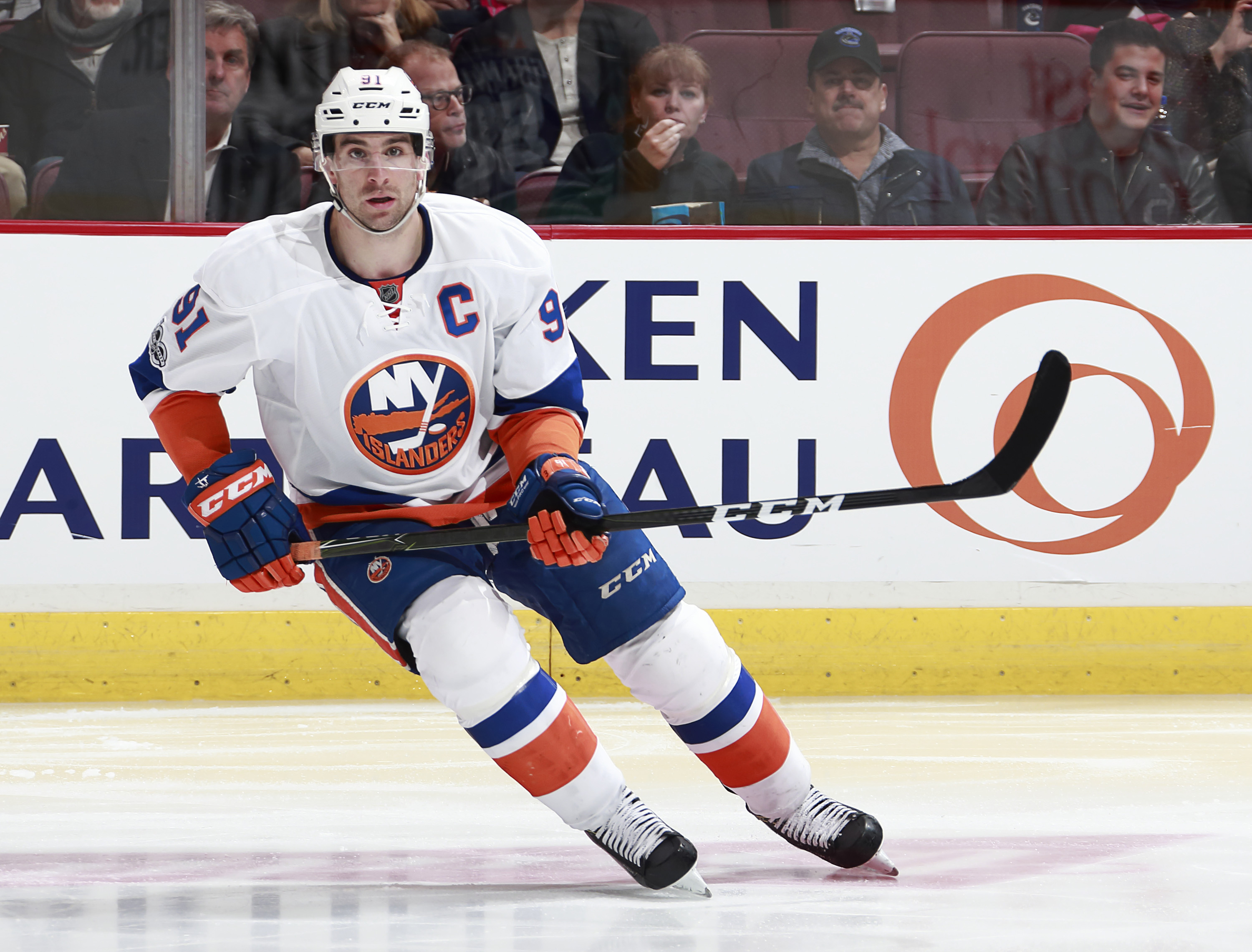 Islanders Tavares Canucks Away 030917 Stock Getty