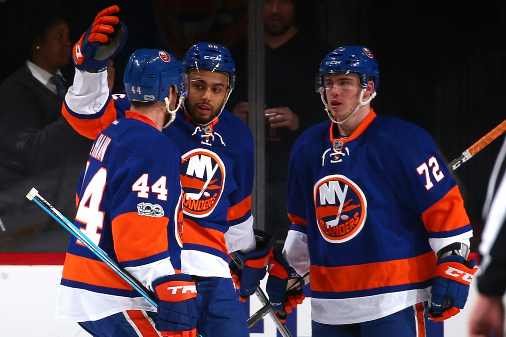 Islanders Joshua Ho-Sang Anthony Beauvillier GettyImages 041117